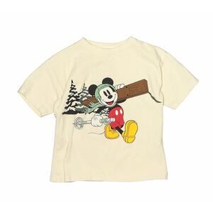 ZARA Disney 100 Mickey Winter Tee Size 3-4